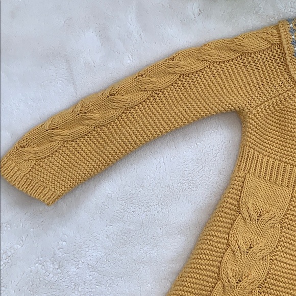 Cynthia Rowley Yellow Sweater Dress 3-6M EUC - Picture 3 of 9